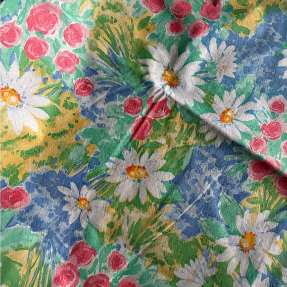 Floral round table cloth - Picture 4 of 8